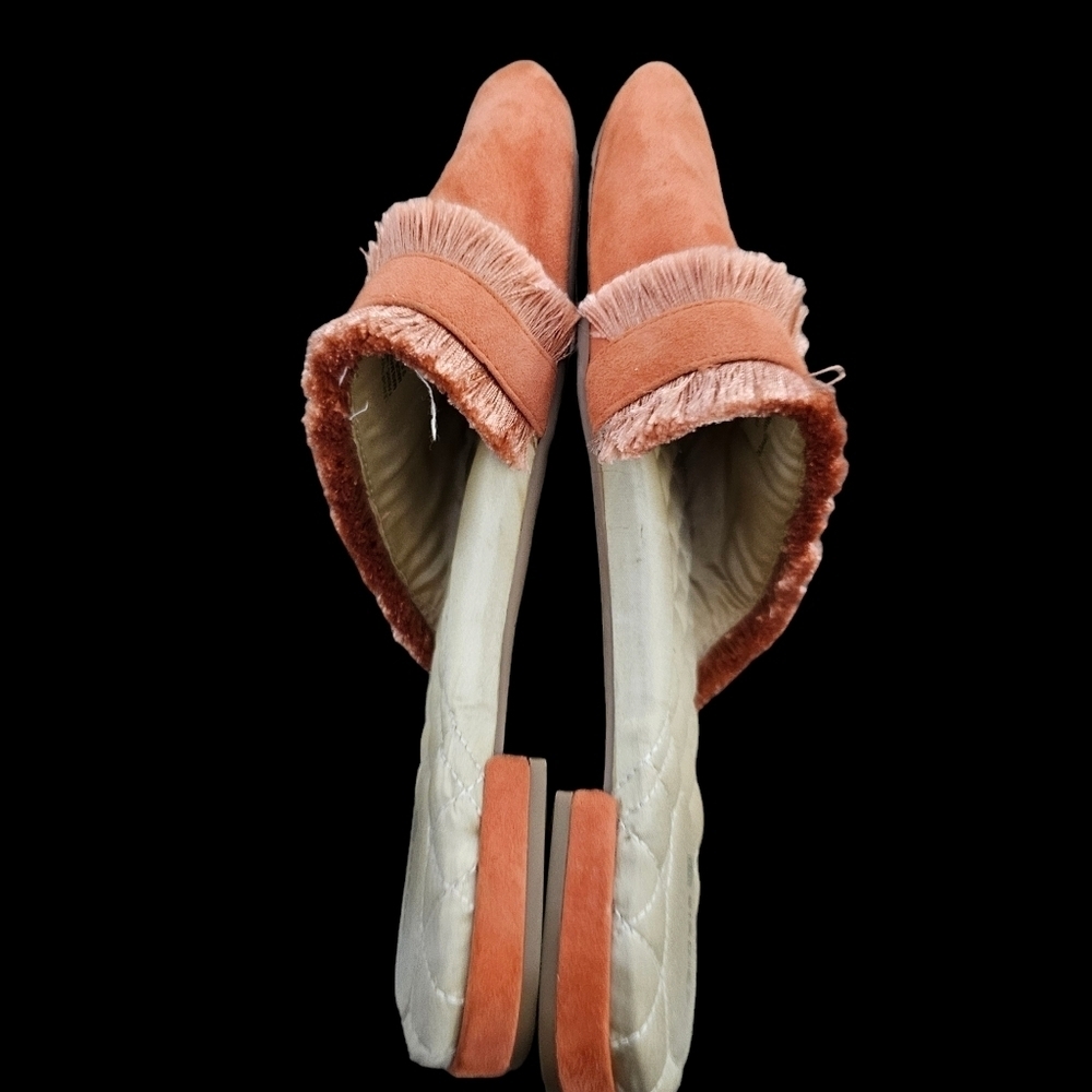 Birdies The Ani - Coral Mules in Suede - Picture 9 of 12